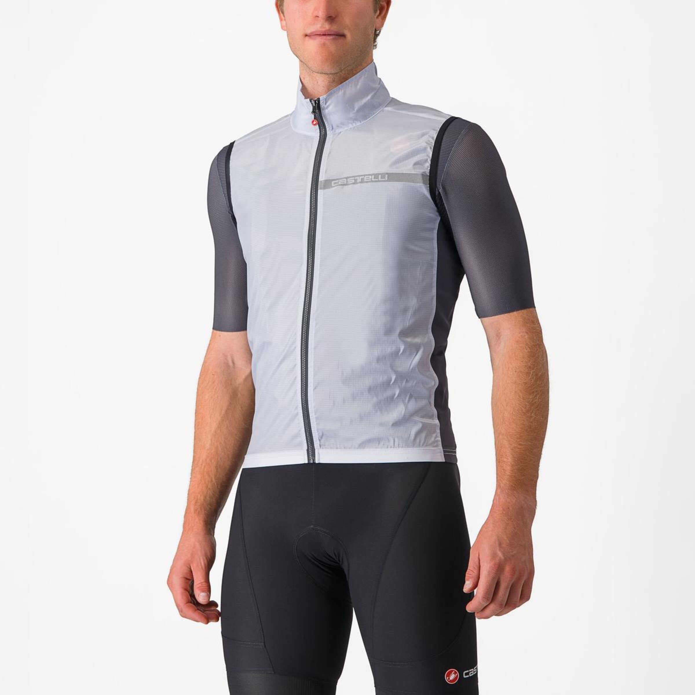 Casaco de Ciclismo Squadra Strech Cinzento-1
