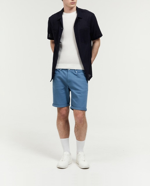 Imagen 0 de Bermuda denim color de hombre