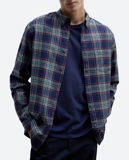 Imagen 0 de Camisa franela cuadros