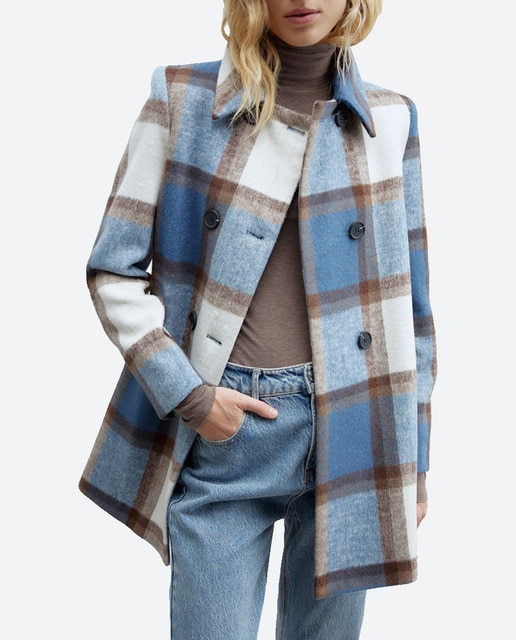 Imagen 0 de Abrigo cuadros