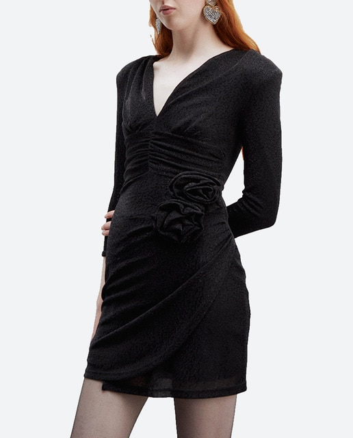 Imagen 0 de Vestido jaquard animal