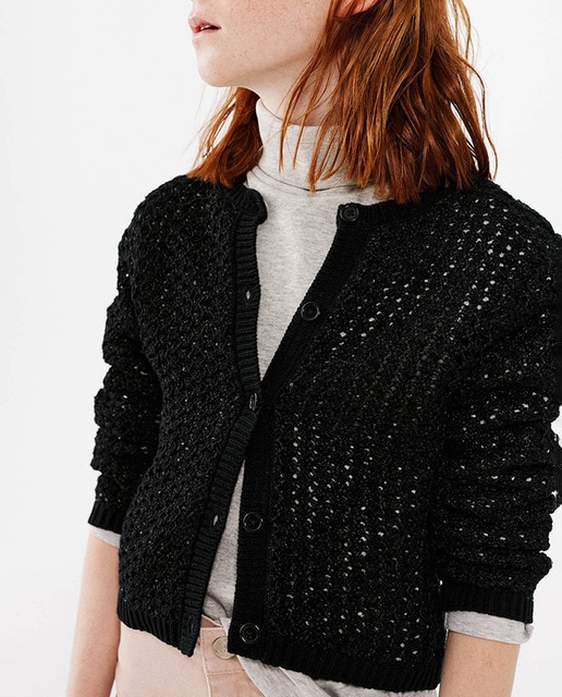 Imagen 0 de Chaqueta tricot lentejuelas