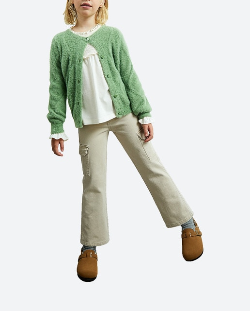 Imagen 0 de Pantalón cargo ancho de niña