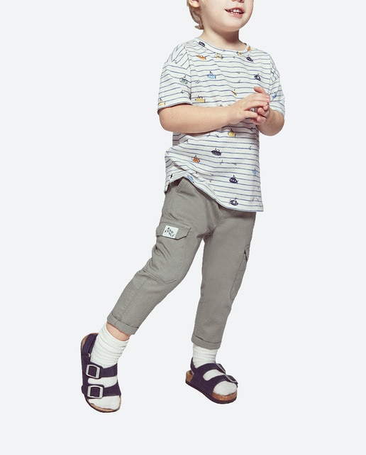 Imagen 0 de Pantalón cargo algodón de bebé niño