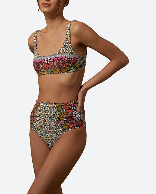 Imagen 0 de Braguita alta estampada