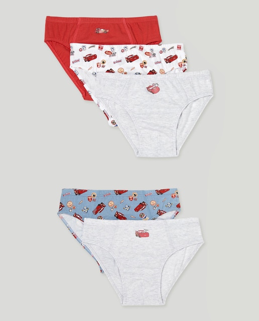 Imagen 0 de Pack de 5 slip niño de Cars