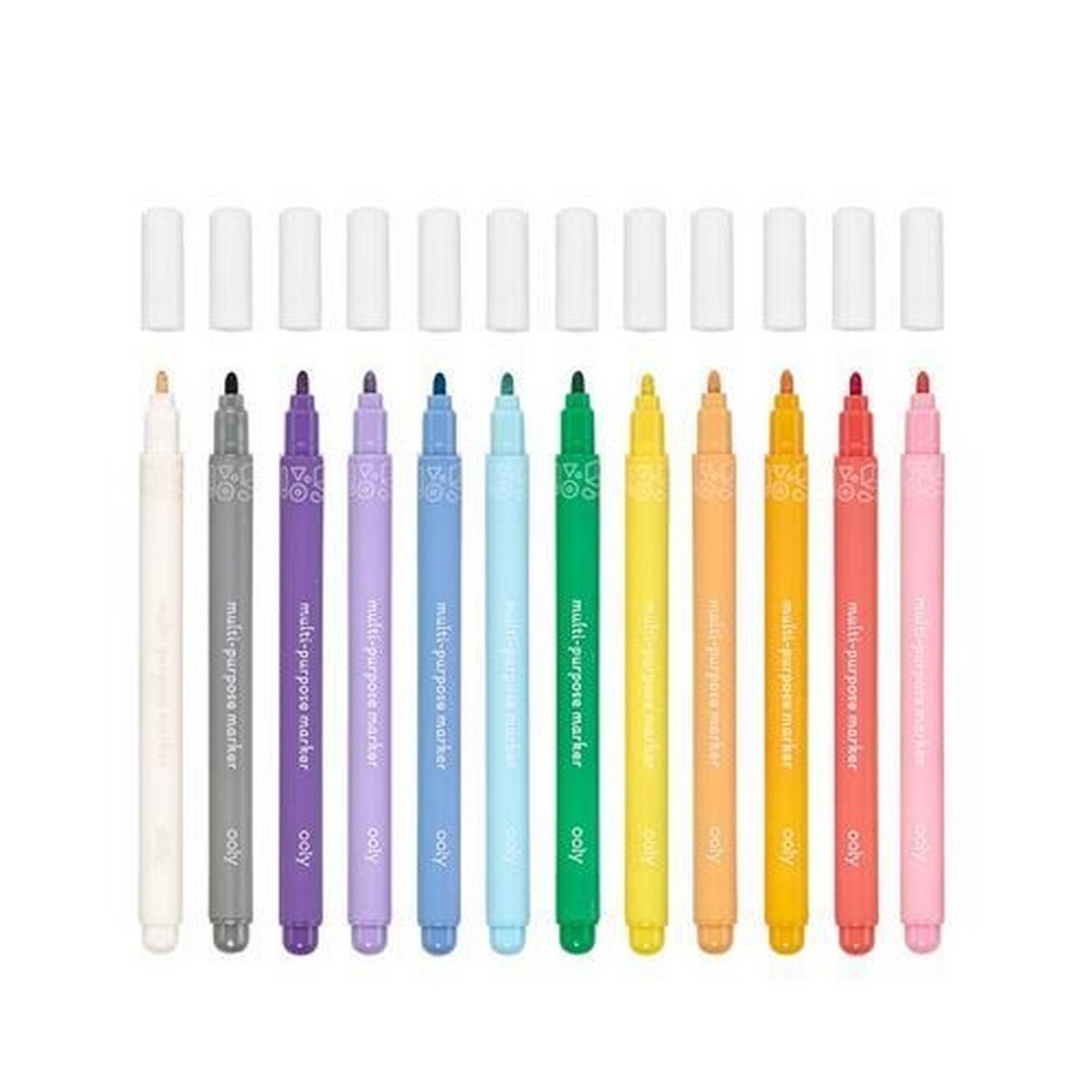 Conjunto de 12 Canetas Ooly Marvelous Multiusos 2