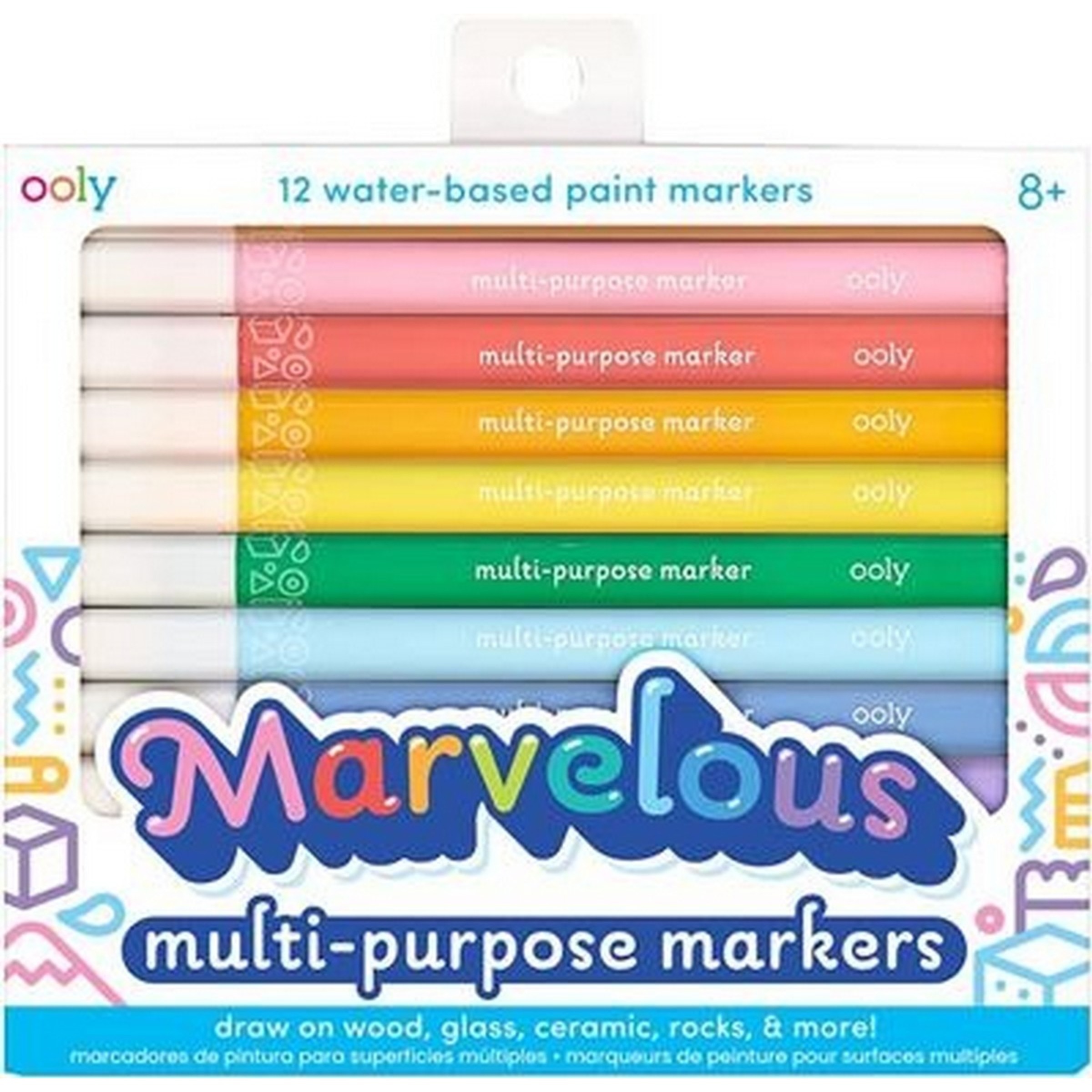 Imagem 0 de Conjunto de 12 Canetas Ooly Marvelous Multiusos