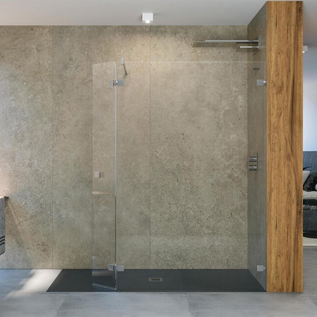Imagen 0 de Panel fijo+ 1/2 puerta Ducha D3 Essence Derecho Duscholux