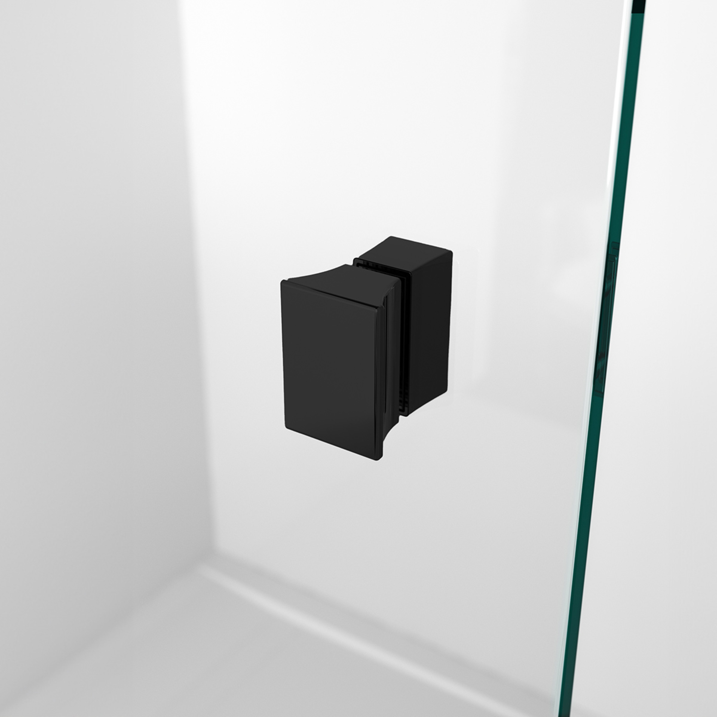 Mampara Ducha frontal D1 Mode 2F+2P Duscholux Negro mate-3