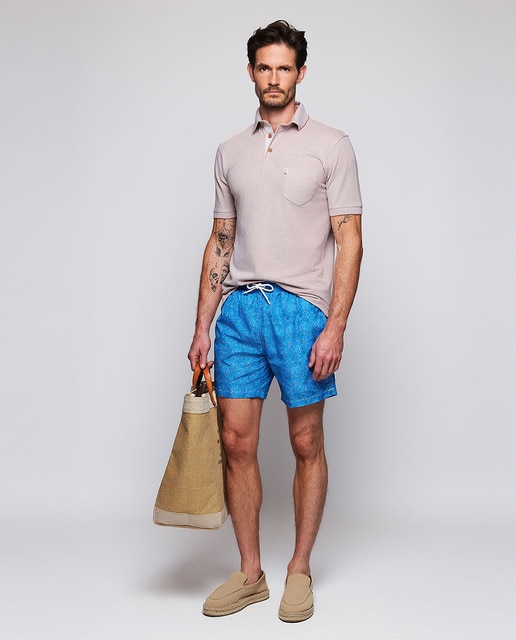 Imagen 0 de Bañador bermudas de hombre estampado