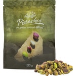 salt-free toasted pistachio beans gluten-free bag 120 g