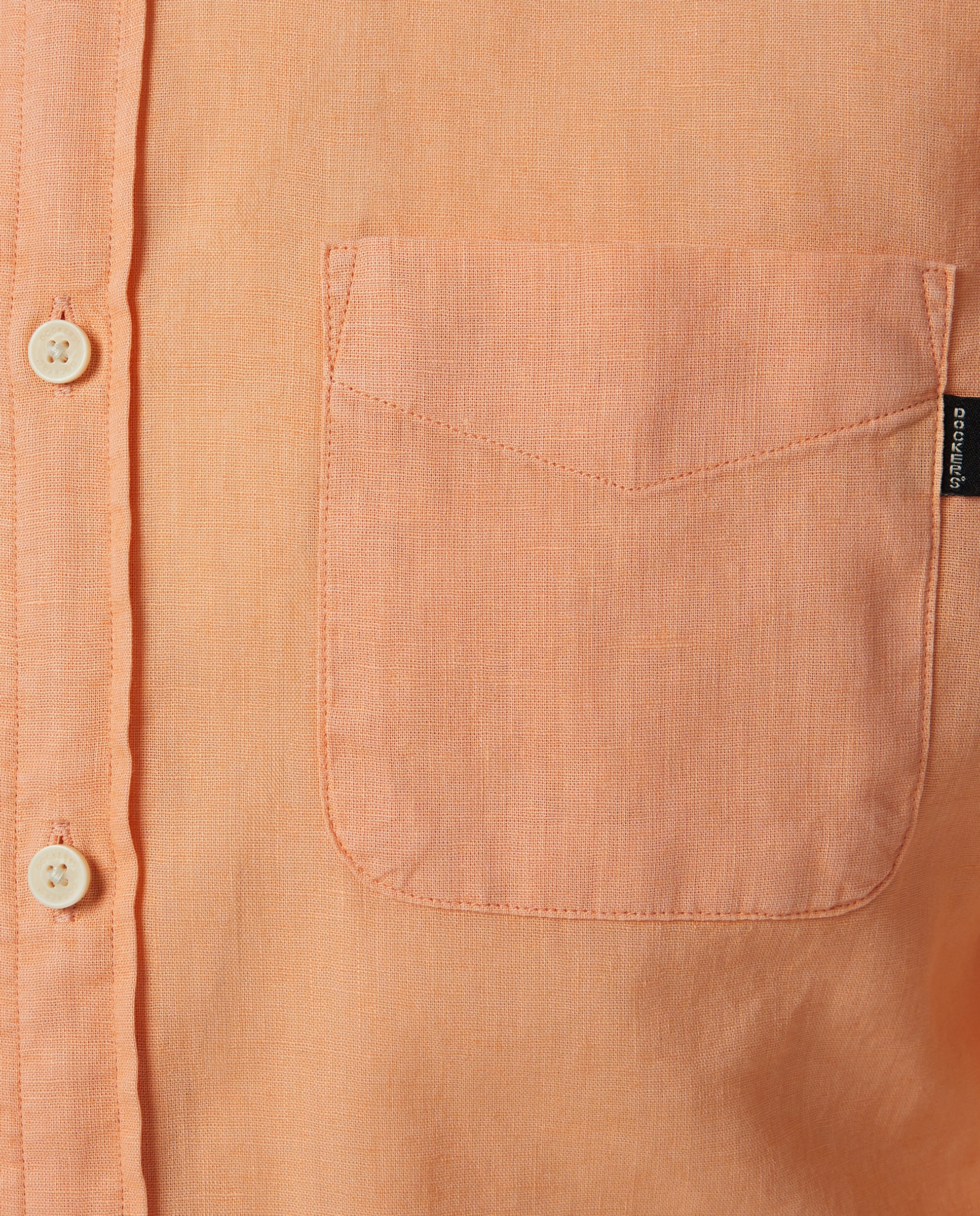Camisa Slim Fit com Manga Comprida Salmão-5