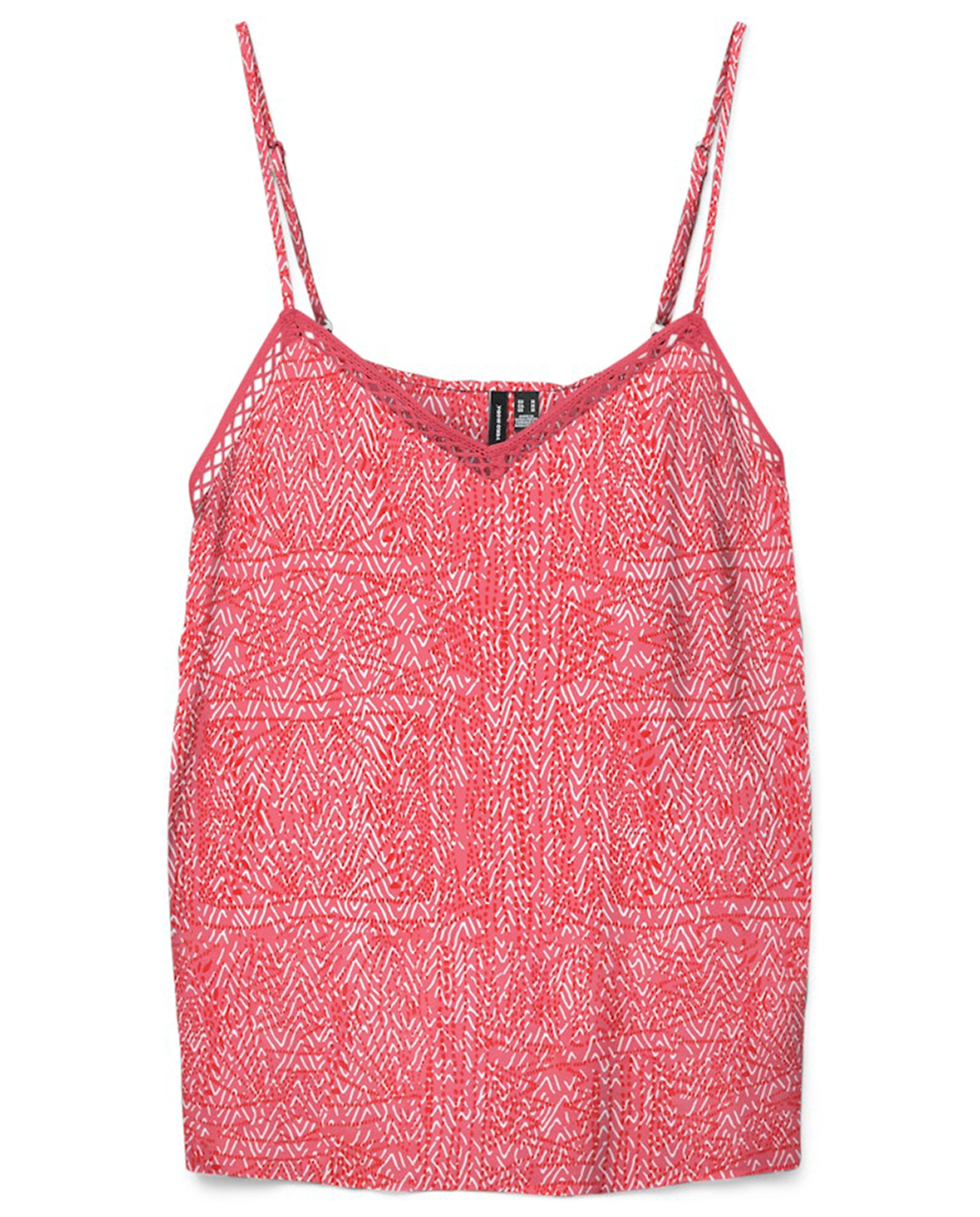 Top de Alças Finas Vermelho-6