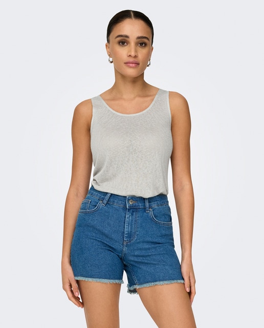 Imagen 0 de Top de mujer tirantes escote redondo