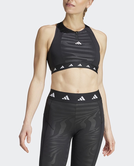 Imagen 0 de Top de mujer Powerimpact Training Medium-Support Techfit adidas