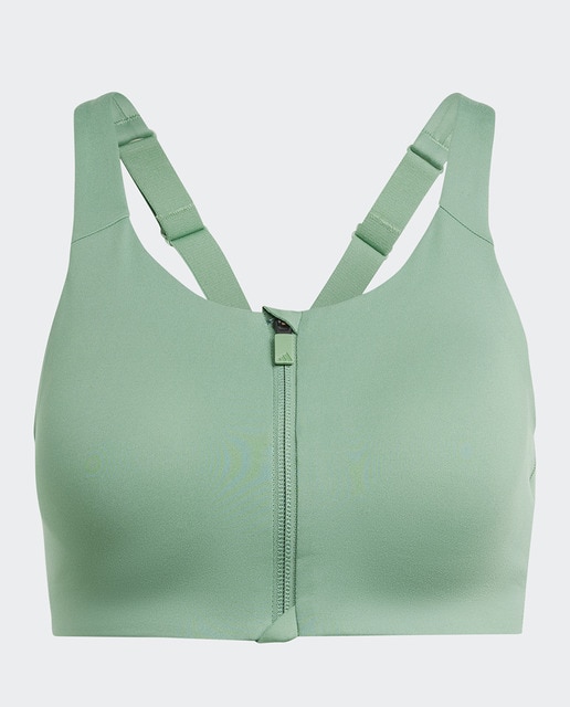 Imagen 0 de Top de mujer Tlrd Impact Luxe High-Support Zip adidas