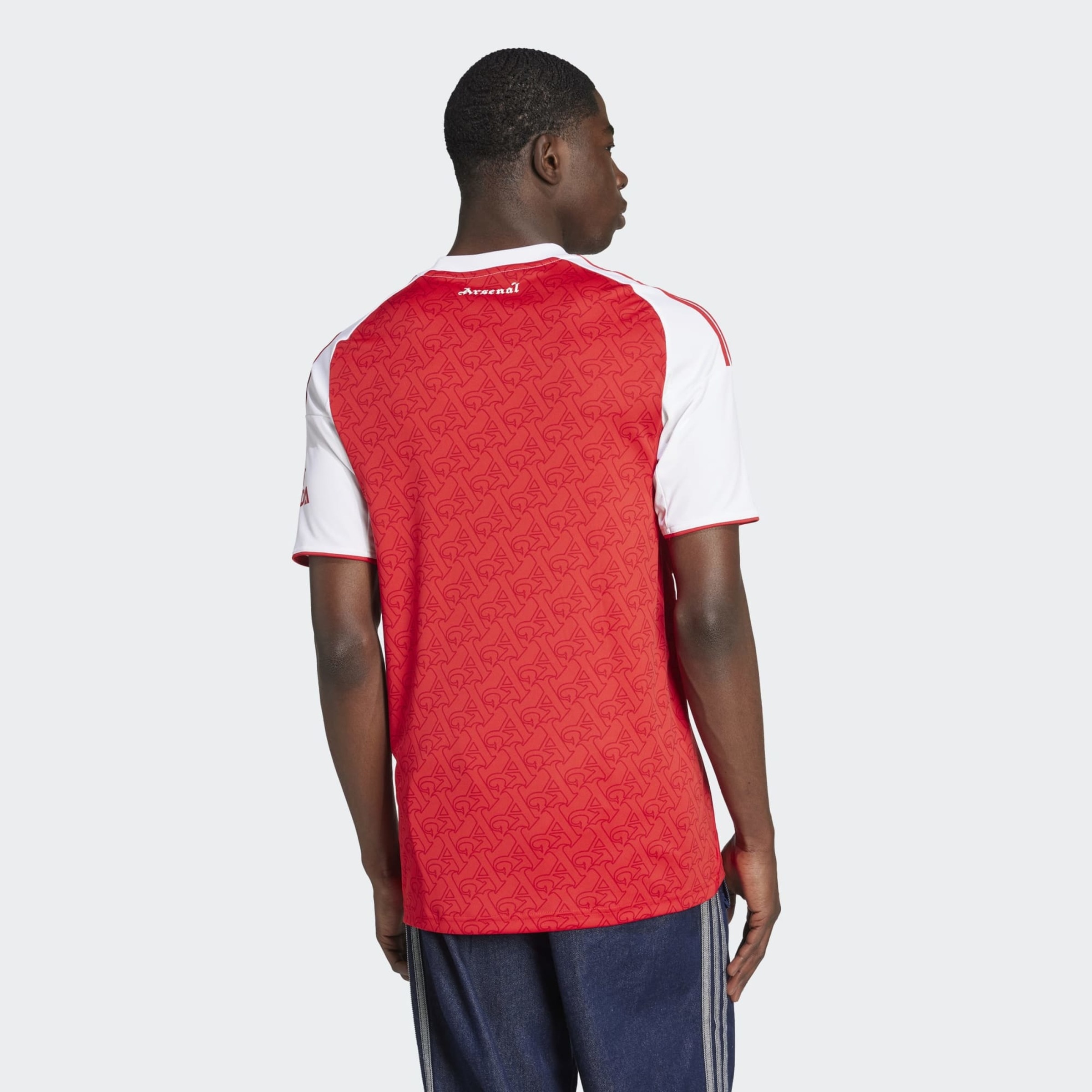T-shirt de Homem 1.º Equipamento Arsenal FC 2025-2026 Vermelho-2