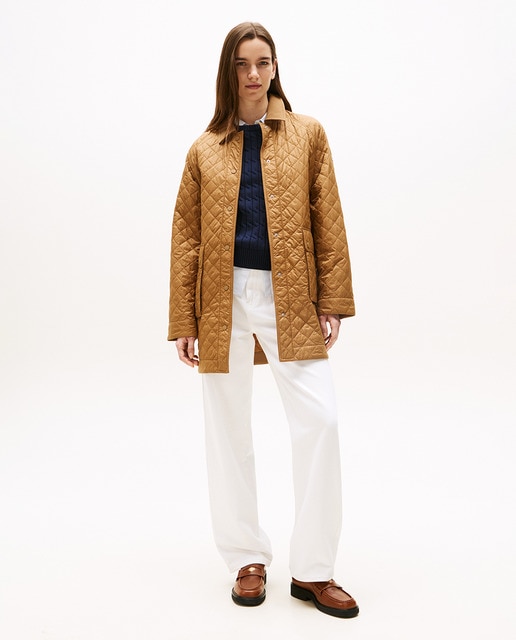 Imagen 0 de Chaqueta de mujer acolchada Quilted larga
