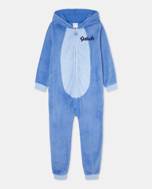 Imagem 0 de Macacão Estampado Stitch com Orelhas