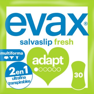 salvaslips Fresh Adapt caja 30 unidades - Evax