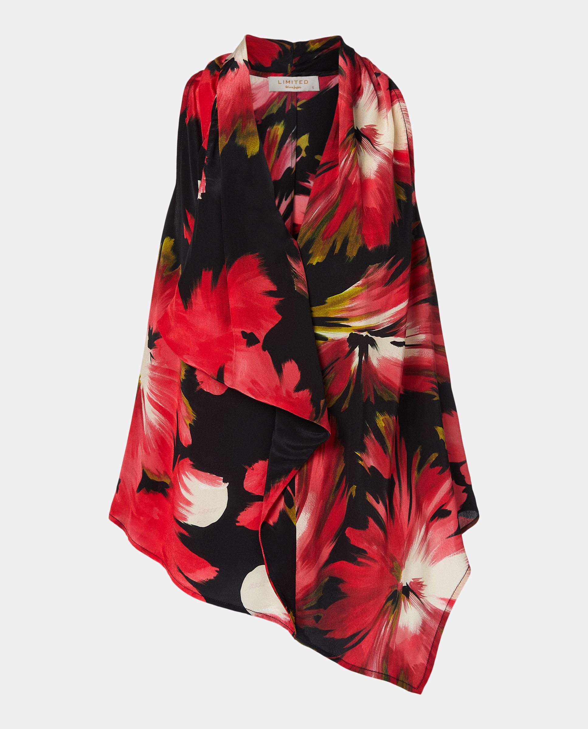 Top Halter com Estampado Preto-4