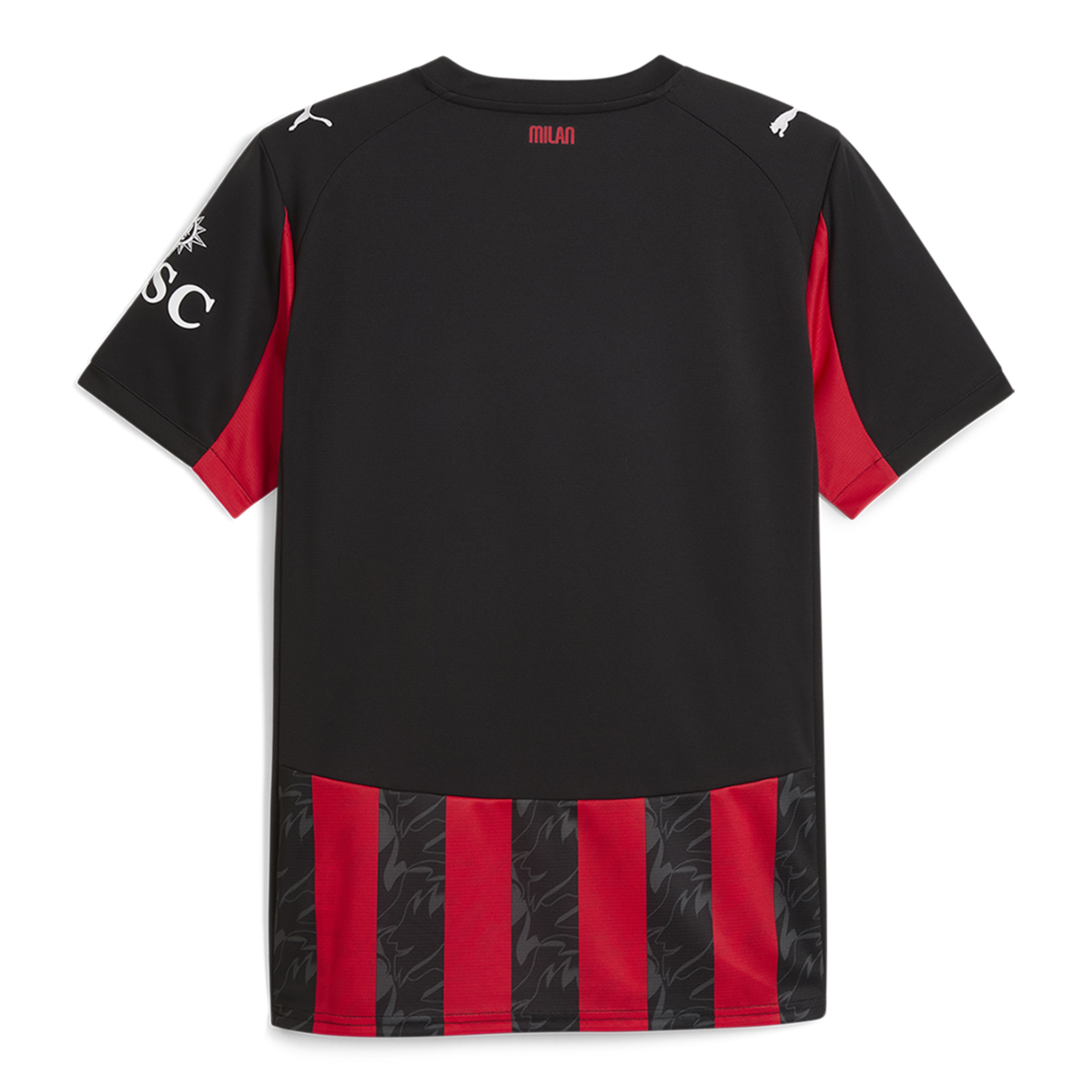 T-shirt de Futebol de Homem ACM Home Jersey Réplica Vermelho-7
