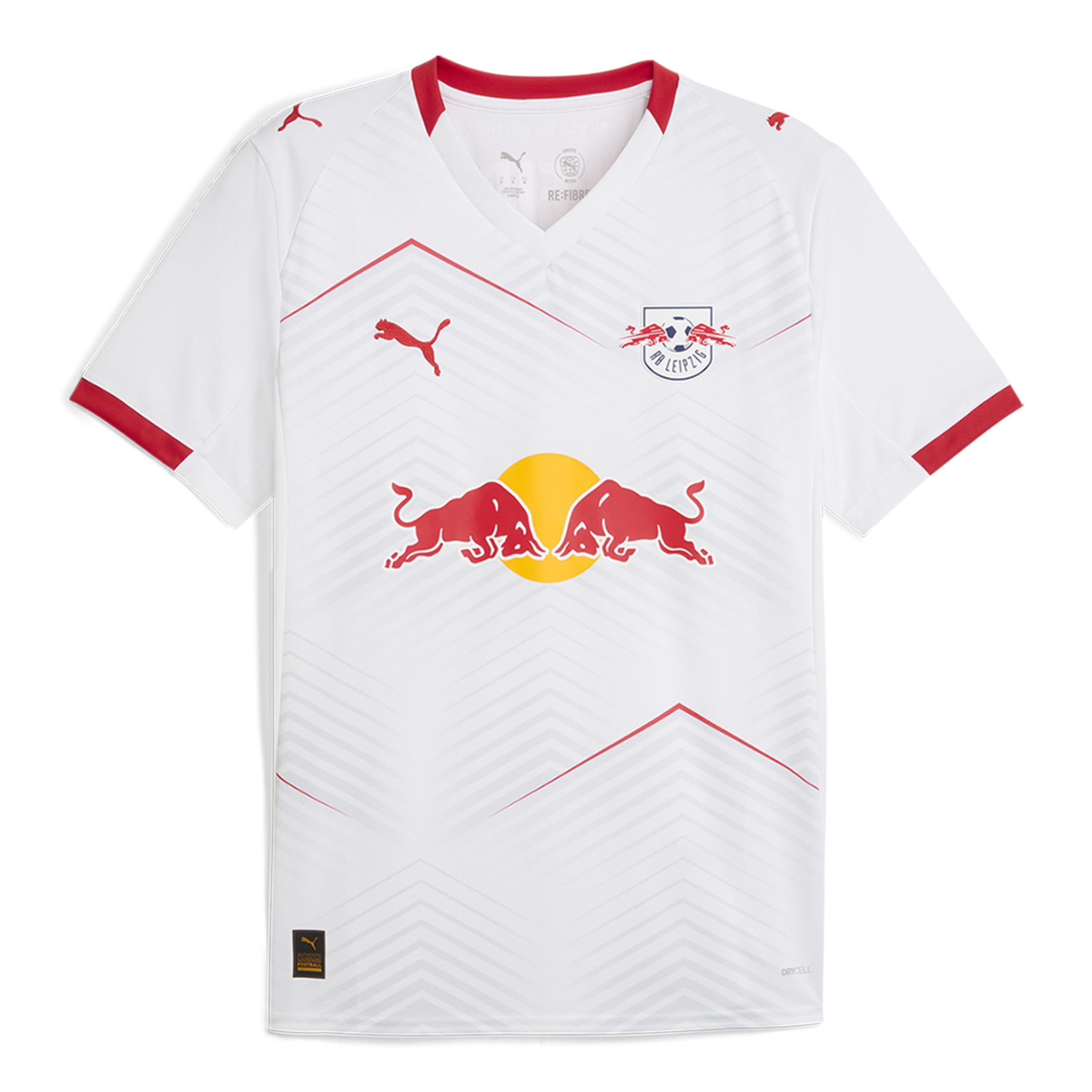 T-shirt de Futebol de Homem RBL Home Jersey Réplica Branco-6