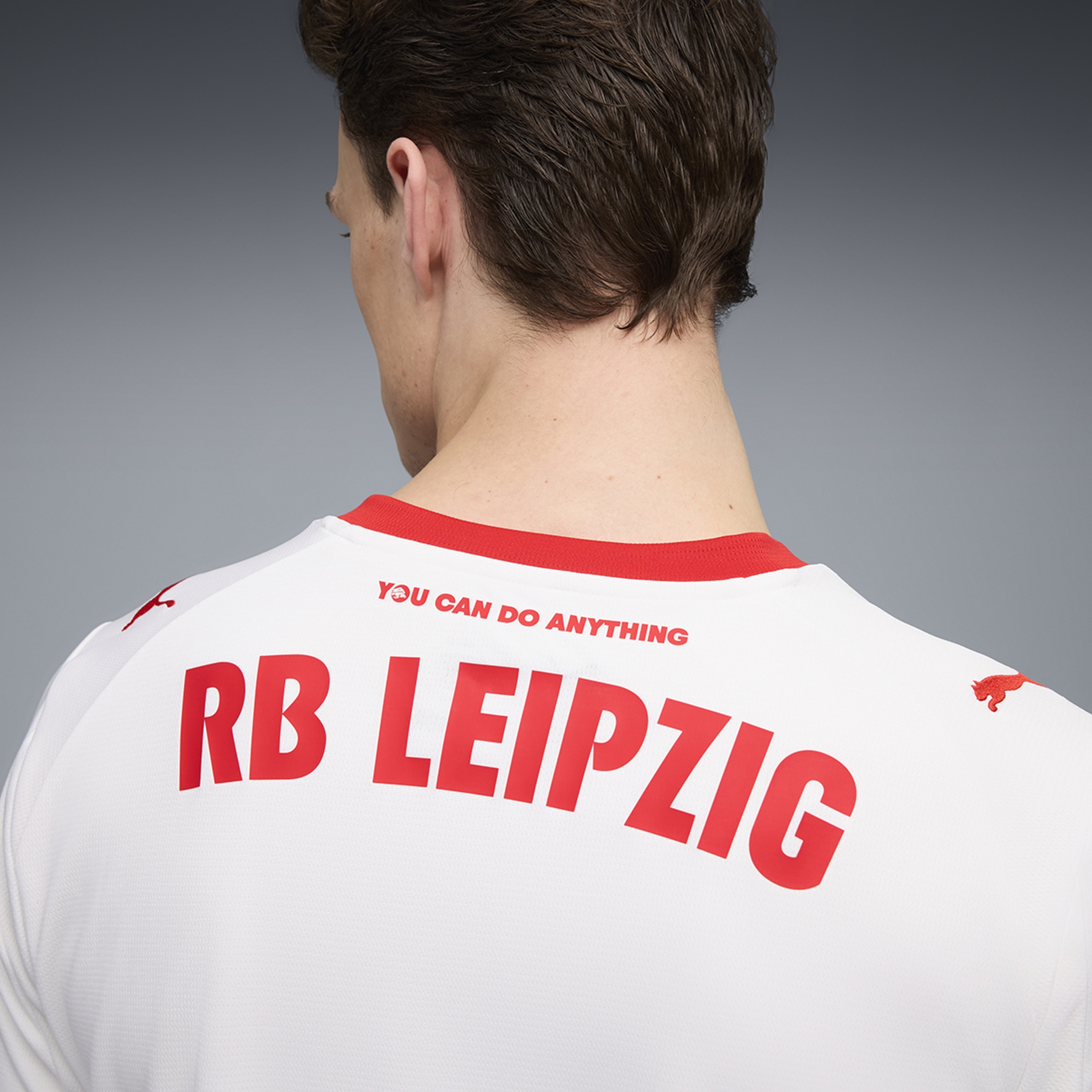 T-shirt de Futebol de Homem RBL Home Jersey Réplica Branco-3