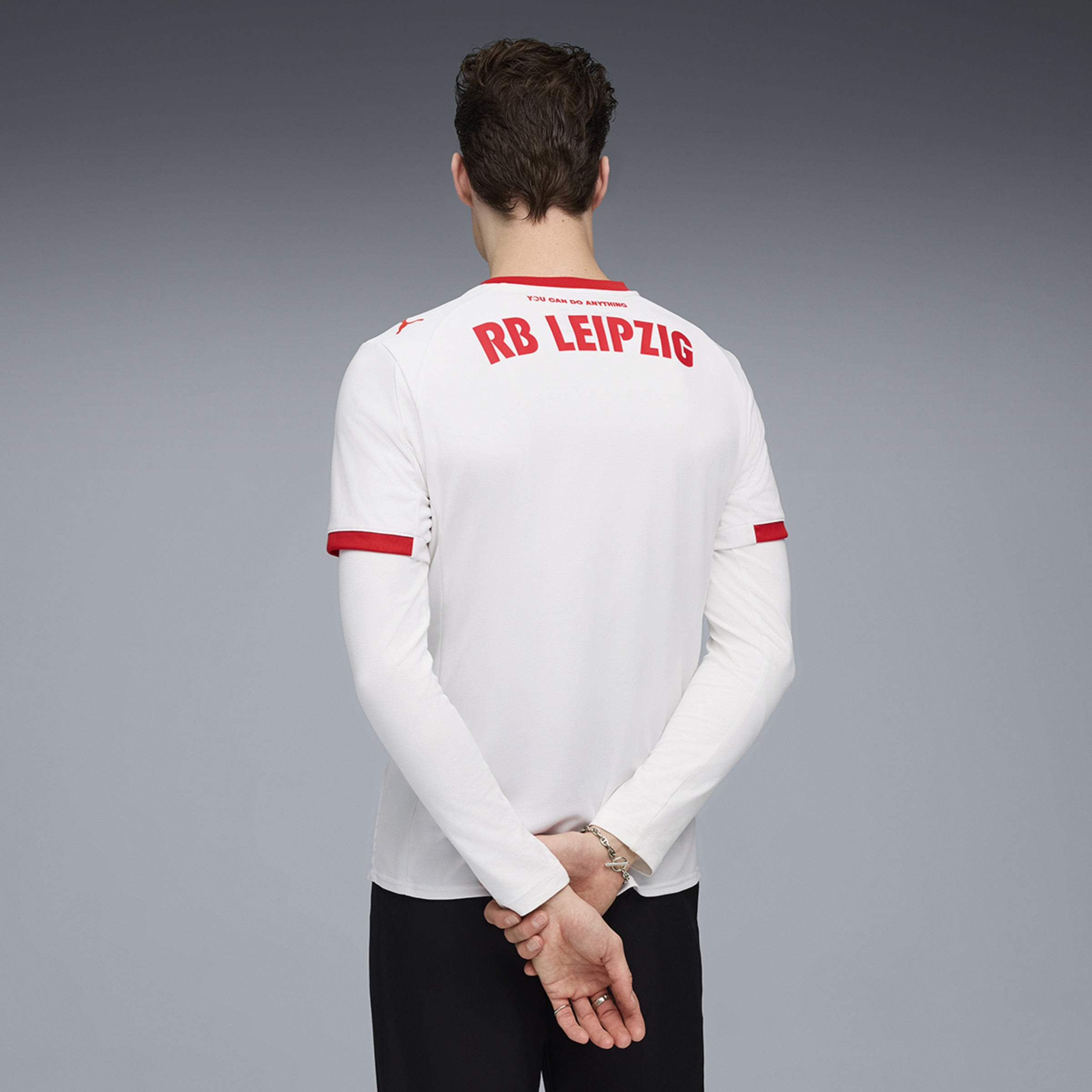 T-shirt de Futebol de Homem RBL Home Jersey Réplica Branco-2
