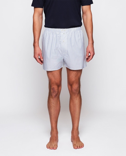Imagen 0 de Bóxer de tela de hombre rayas
