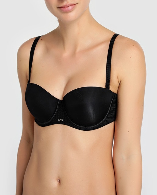 Imagen 0 de Sujetador con aro en color negro