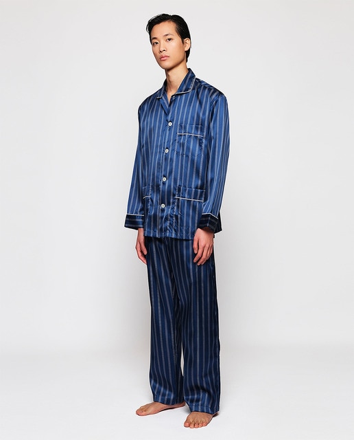 Imagem 0 de Pijama Comprido às Riscas