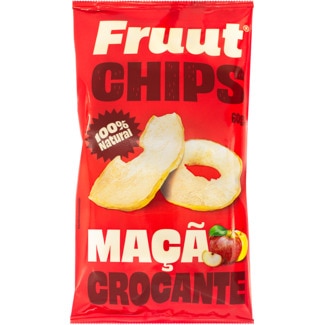 Chips Maçã Crocante embalagem 60 g - Fruut