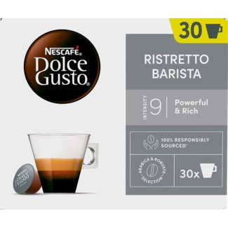 Cápsulas de Café Espresso Ristretto Barista embalagem 30 unidades - Nescafé Dolce Gusto