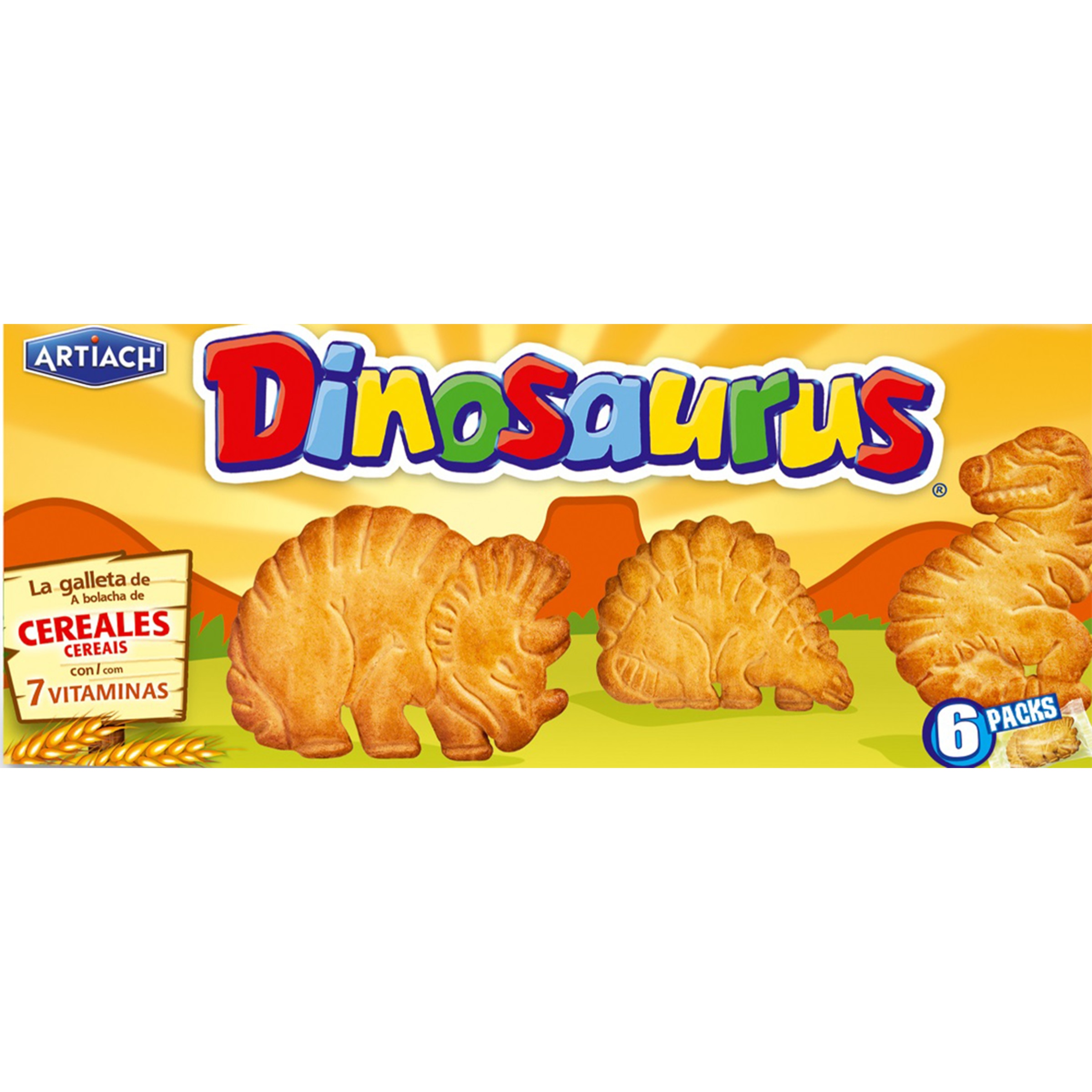 Bolachas de Cereais embalagem 185 g