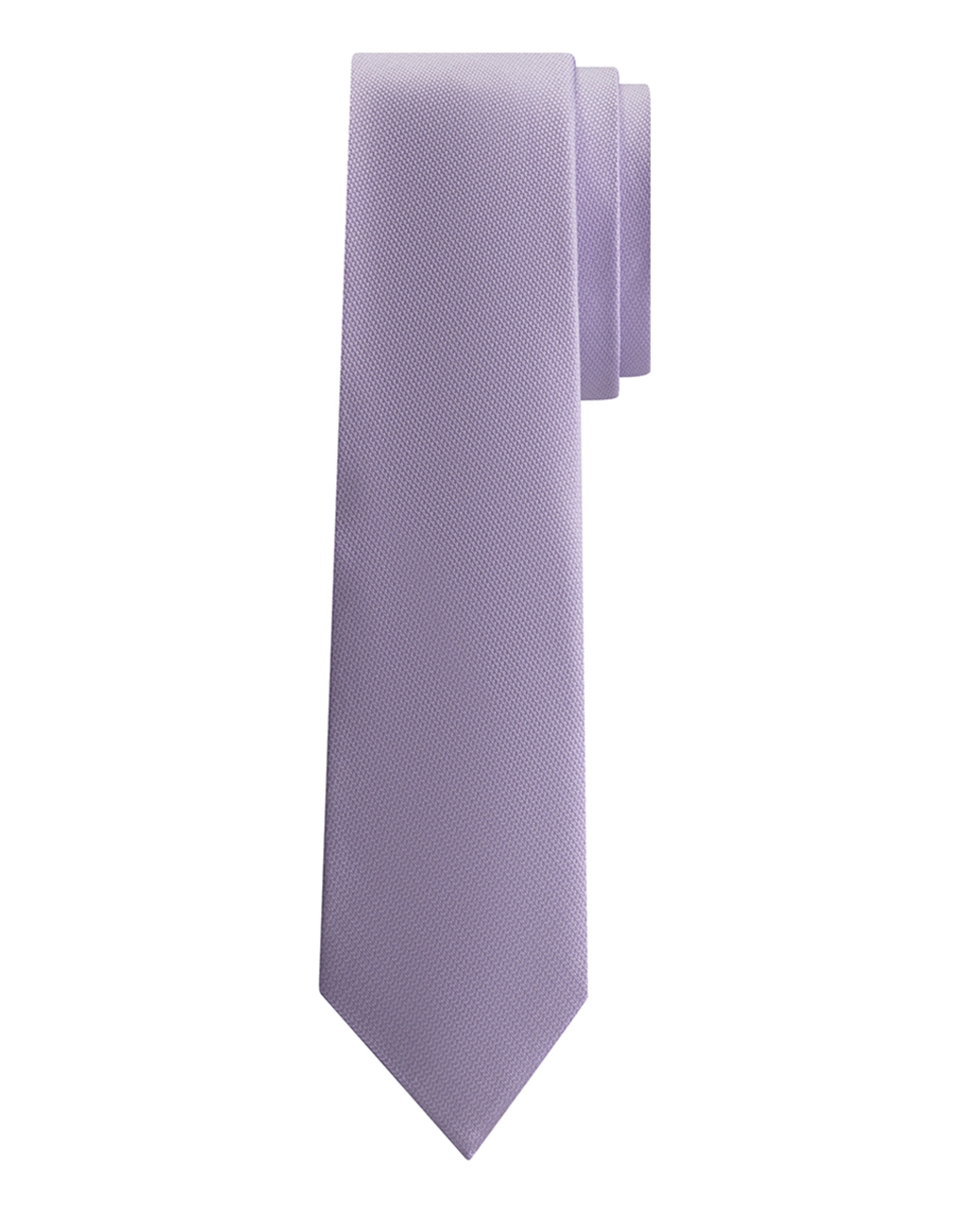 Gravata de Seda com Estrutura a Condizer Roxo-1