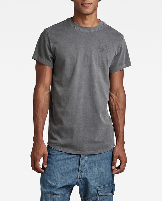 Imagen 0 de Camiseta de hombre Lash Badges, de corte holgado y con un diseño gráfico en el pecho y en la espalda