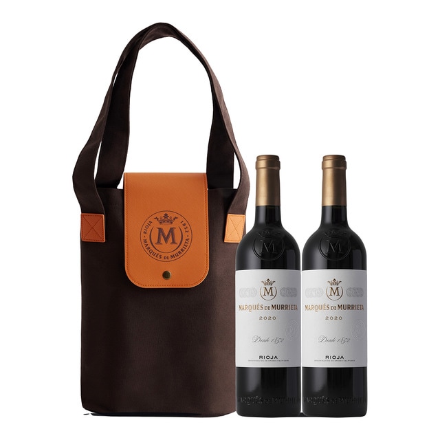 Imagen 0 de Estuche vinos tintos Marqués de Murrieta Reserva 2020 Rioja