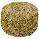 Alter gereifter Schafskäse mit Rosmarin aus pasteurisierter Milch ungefähres Gewicht Stück 3,3 kg 10 bis 12 Monate Reifung