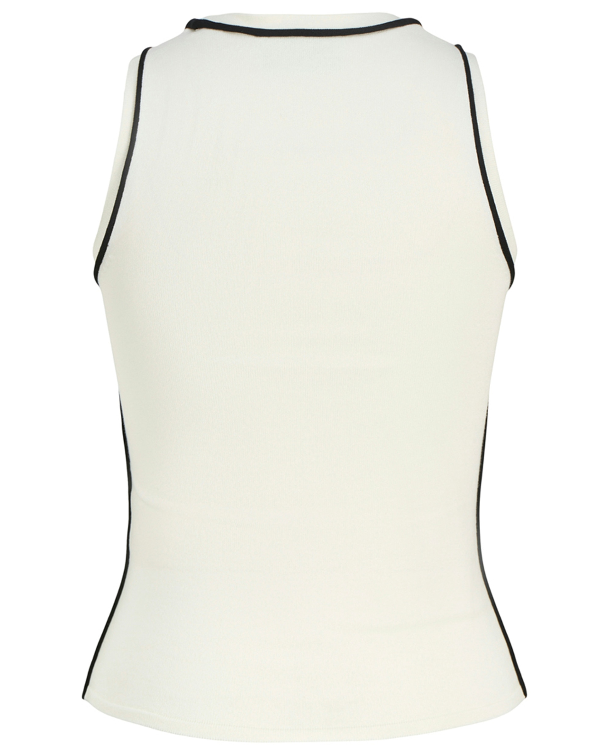 Top de Ponto Liso Branco-6