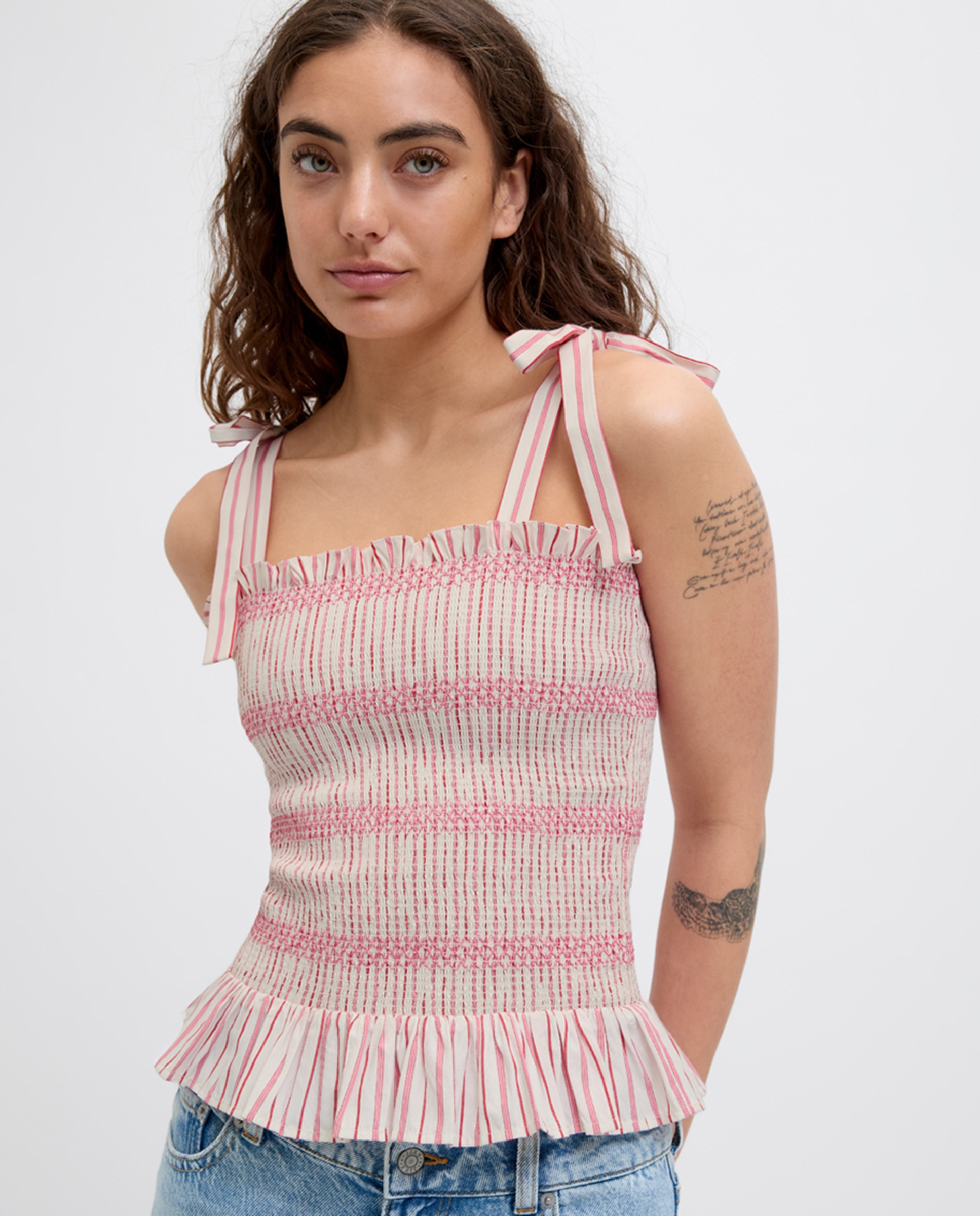 Top de Popelina Rosa-3