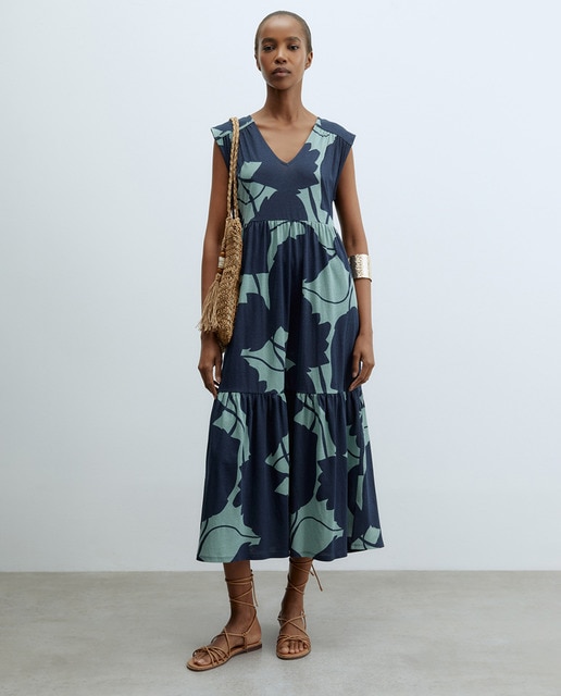 Imagem 0 de Vestido estampado