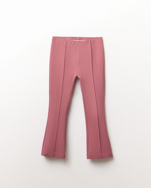 Imagem 0 de Leggings à Boca de Sino de Malha