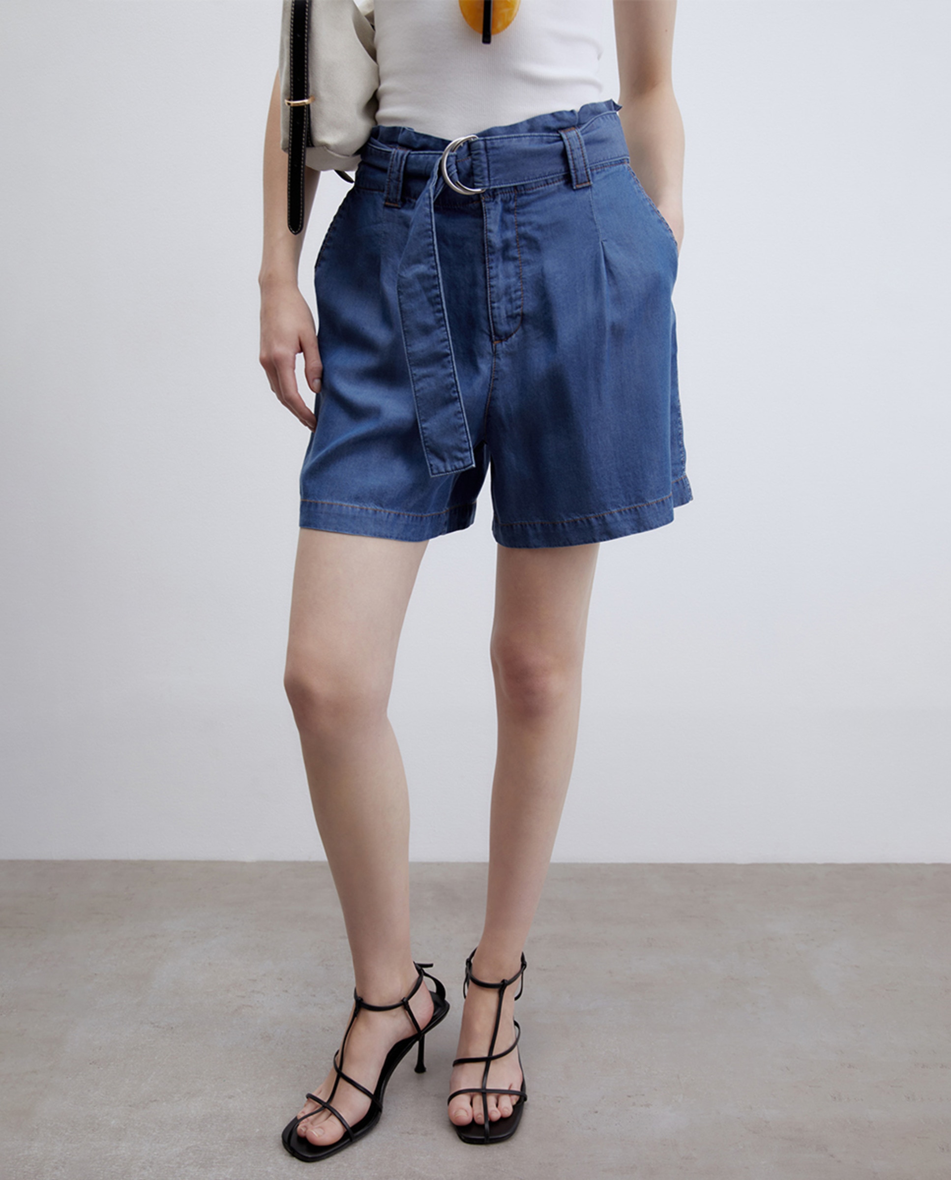 Ropa Bermudas Mujer Sfera Short Básico Sfera Mujer Pantalones