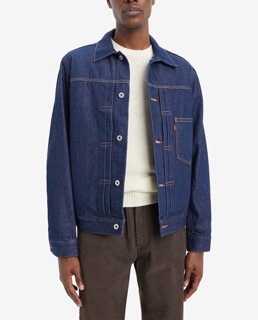 Imagen 0 de Cazadora vaquera de hombre con chaleco interior fit regular