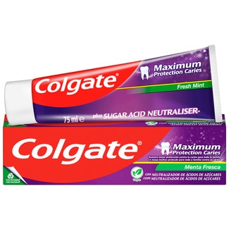 Pasta de Dentes Maximum Protection Caries Fresh embalagem 75 ml - Colgate