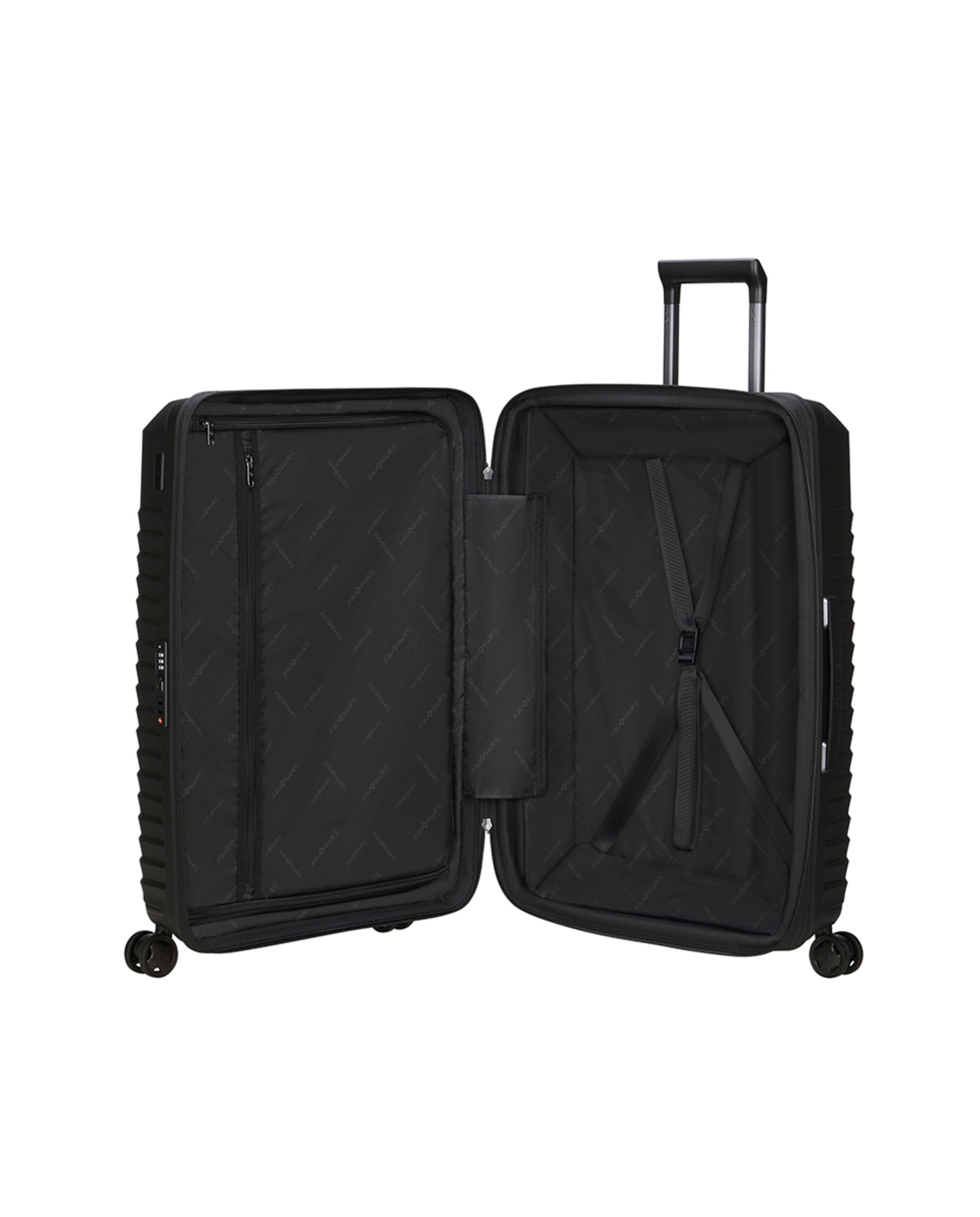 Trolley Grande Rígido com Capacidade até 115 L Preto-2