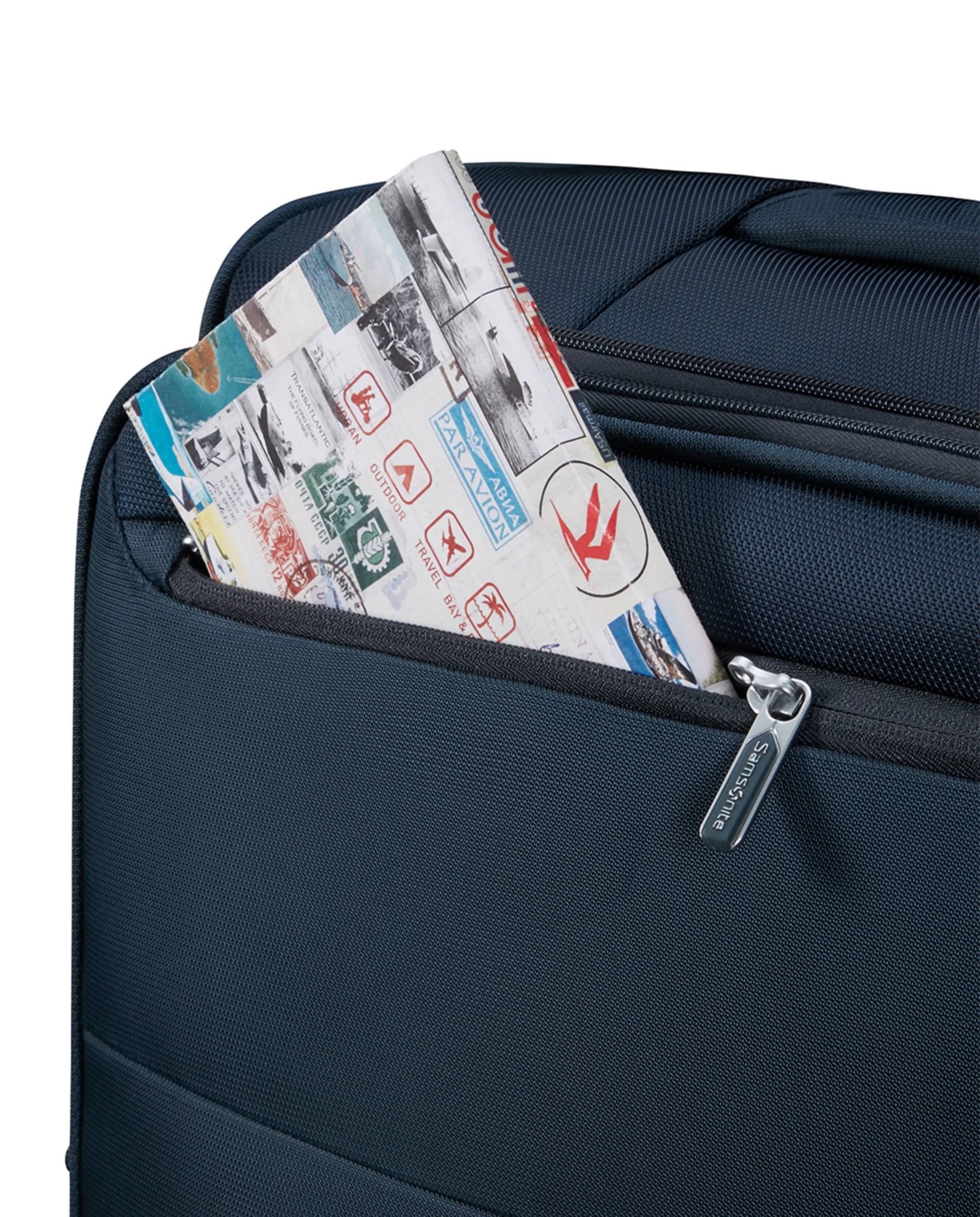 Trolley de Cabine Flexível com Capacidade até 46 L Azul-7