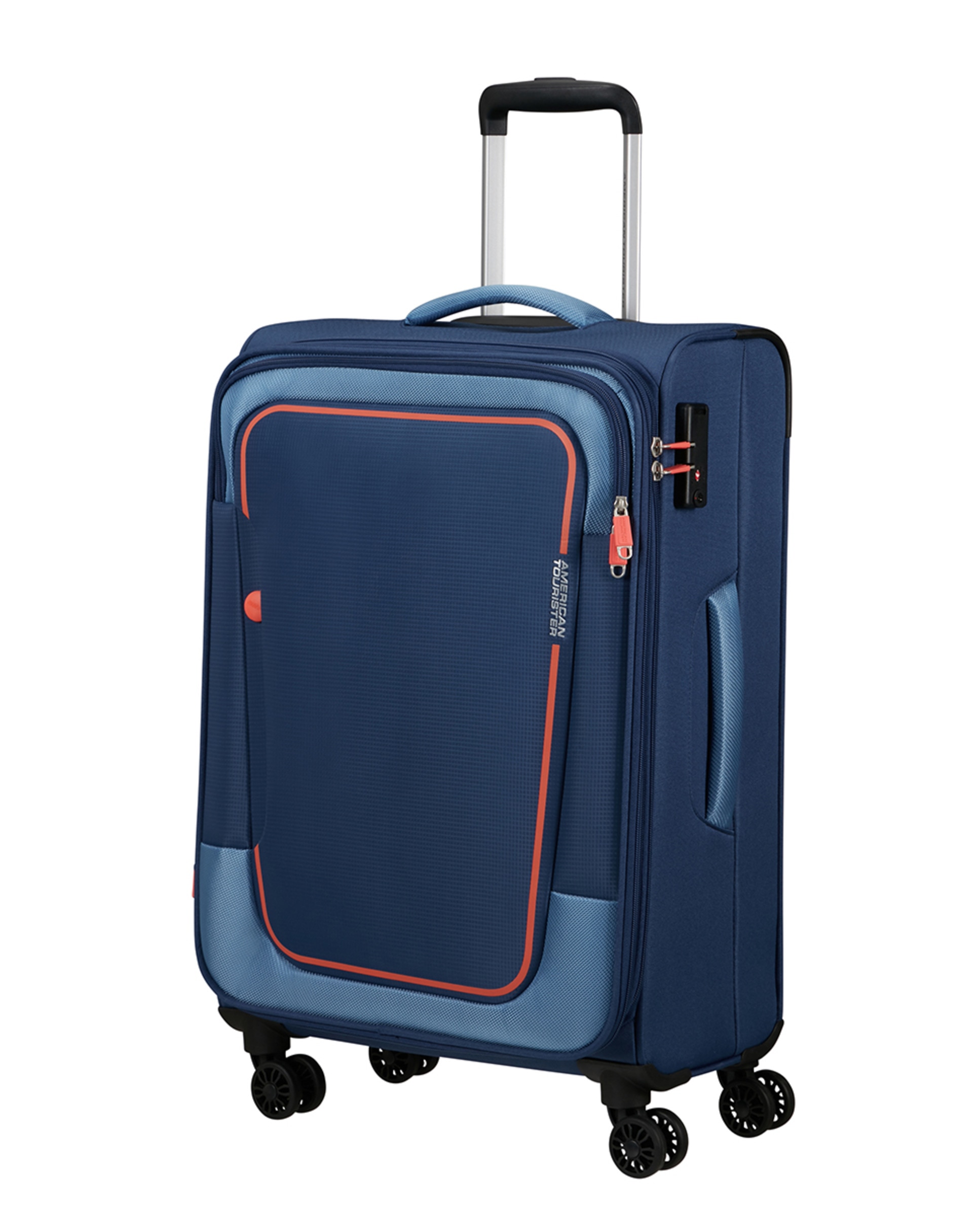 Trolley Médio Flexível com Capacidade de 74 L Azul-7